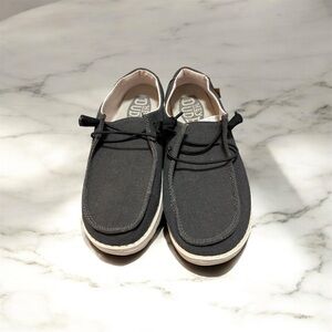 HEY DUDE Wendy chambray off black Women's shoes